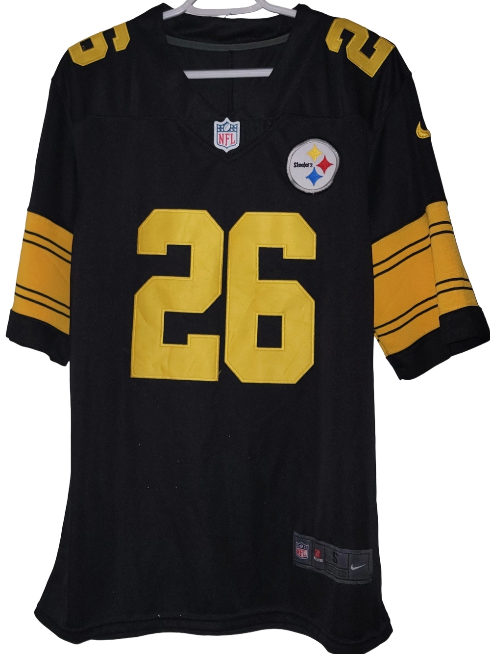 NFL Pittsburgh Steelers #26 Le'Veon Bell NIKE Mens Jersey Size S.